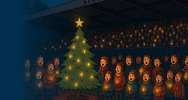 1. Weihnachtliches Stadionsingen im Vest 🎄