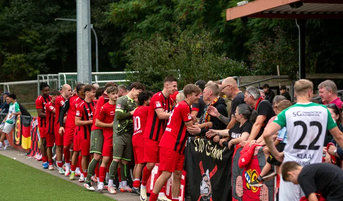 Vereinsheim öffnet nach dem Auswärtsspiel in Clarholz!