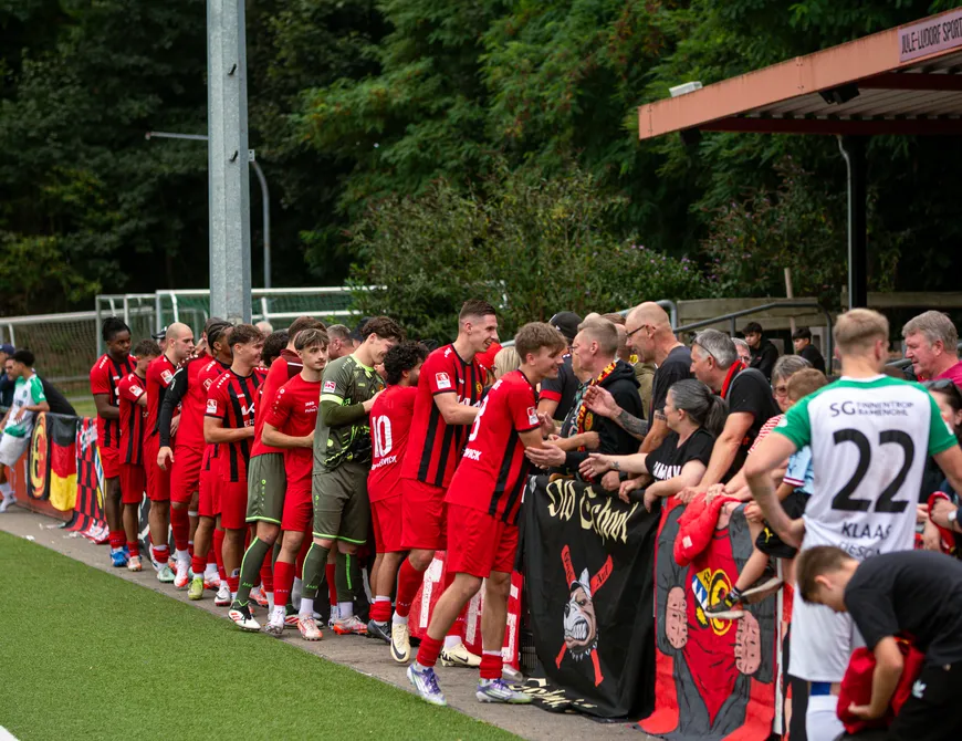 Vereinsheim öffnet nach dem Auswärtsspiel in Clarholz!