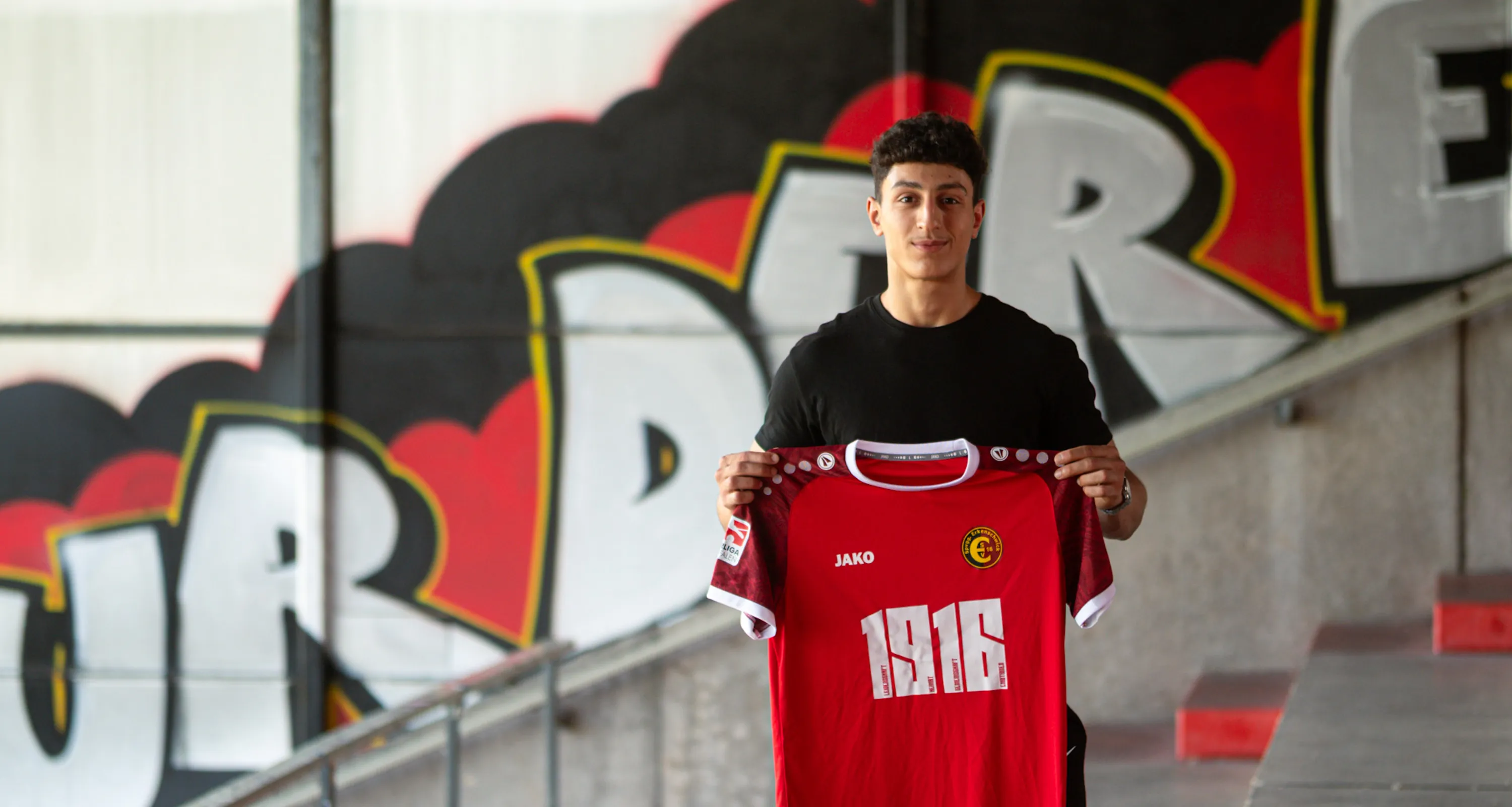 Elias Abid stürmt künftig für die Spvgg.