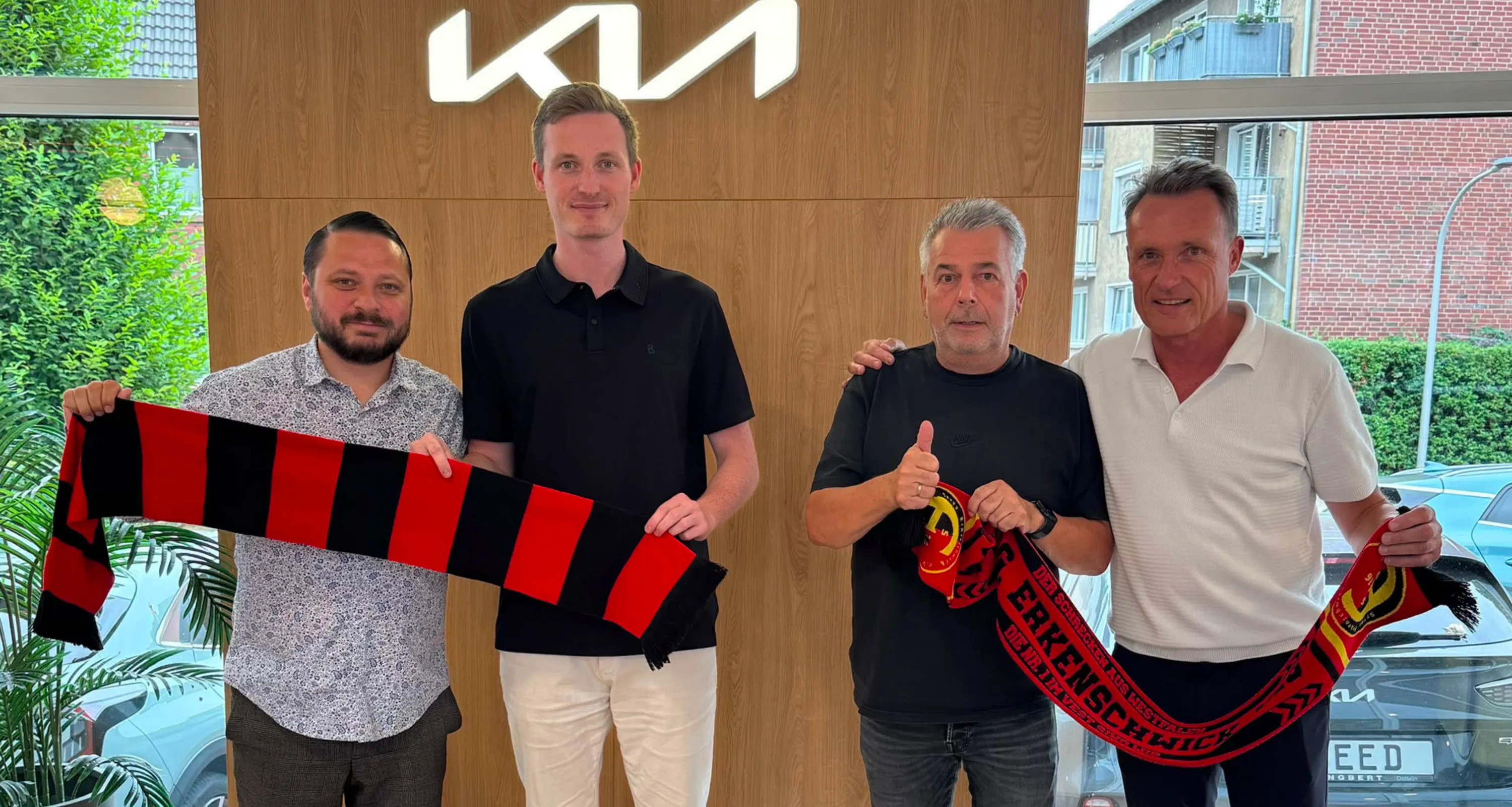 KIA Automobile Engbert wird neuer Brustsponsor